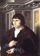 Jan Gossaert Mabuse Portrait of a Man with a Rosary Germany oil painting artist